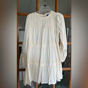 Old navy cream lined dress